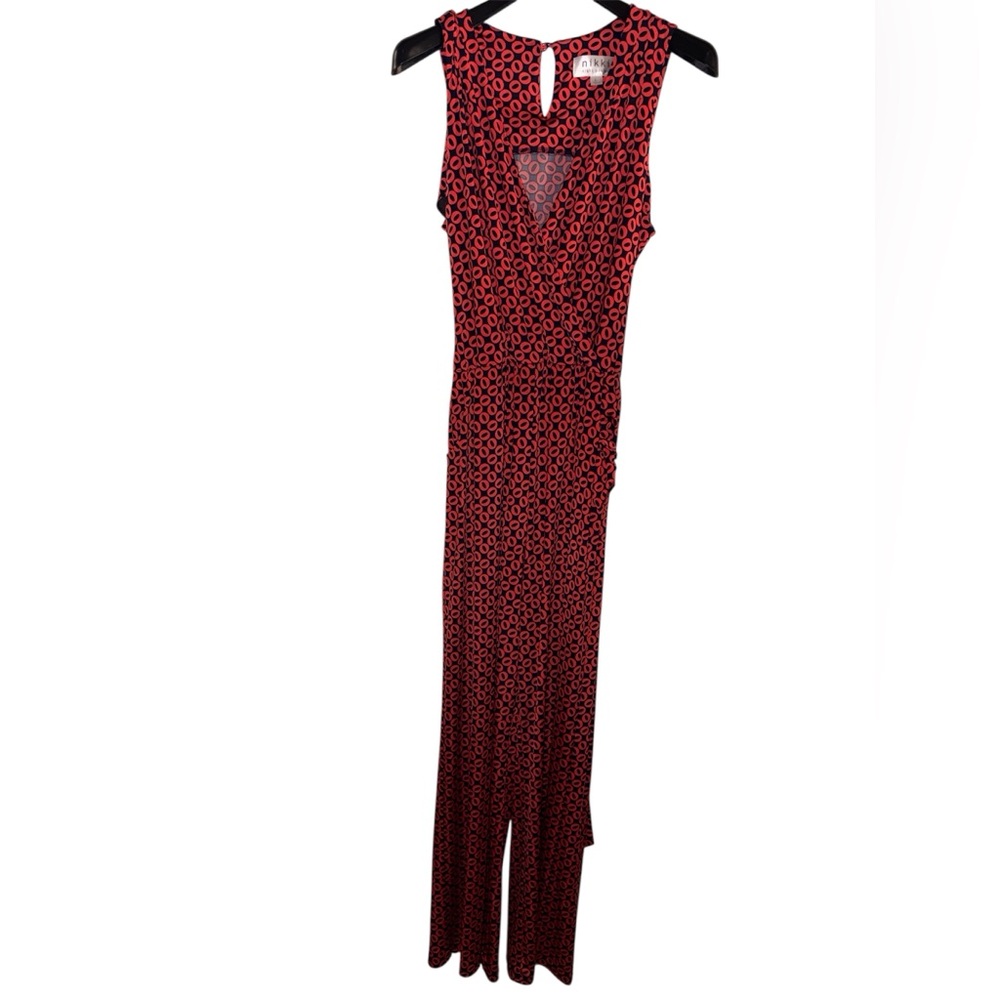 Nikki Poulos jumpsuit and reversible jacket size large